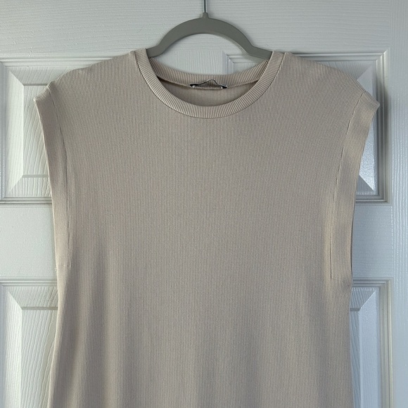 Zara Cream Midi Dress - Picture 3 of 5